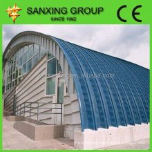 Without Beam Without Column Arch Roof Panel Making Machine